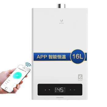

VIOMI 16L Natural Gas Water Heater Variable Temperature Energy Saving Security APP Smart Tankless Water Heater Heating Machine