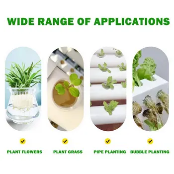 

50pcs / set Nursery Seed Sponge Plants Germination Sponges Soilless Cultivation Tools Soilless Hydroponic Gardening Tools