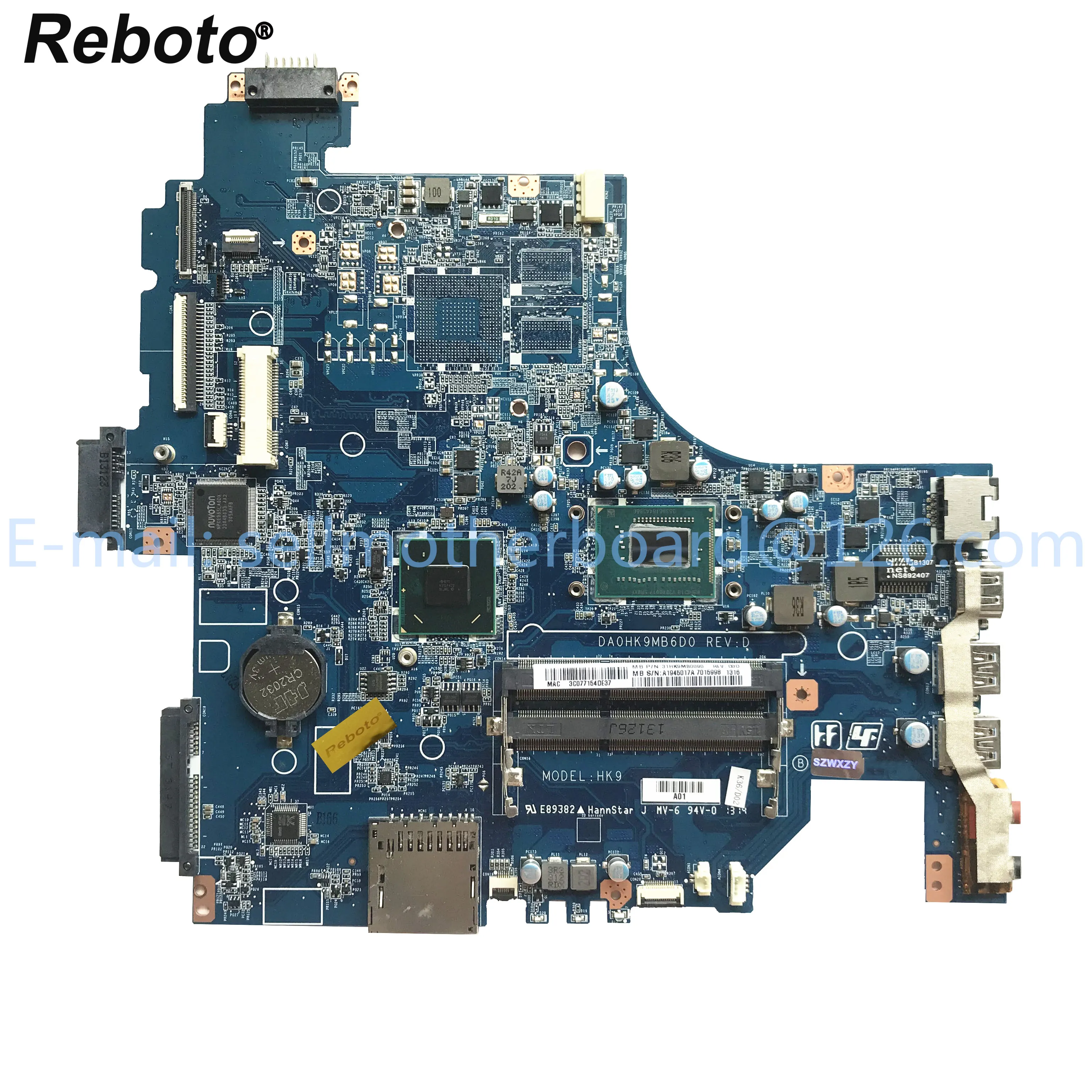 Оригинальная материнская плата для ноутбука Sony VIAO SVF152 HM76 с процессором SR0XF A1945017A