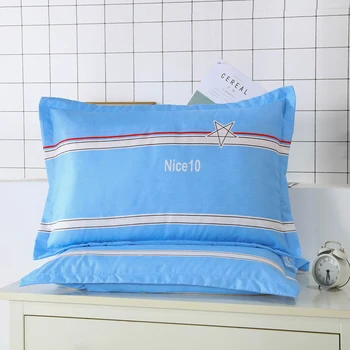 

Cheap Price Pillowcases With Warm Cotton No Zipper 2pcs Pillow Cover For Sleeping Free Shipment