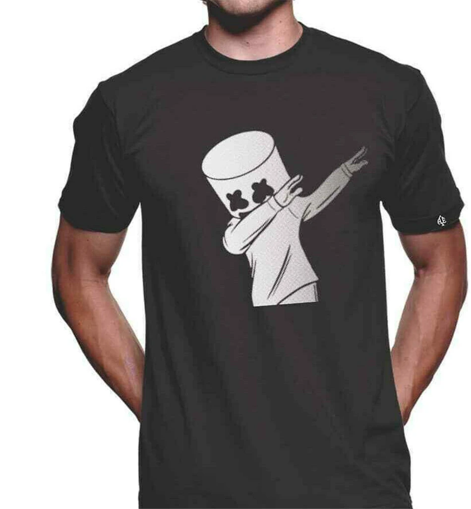 Dab Marshmellow FO... футболка для молодых людей и тройник Размеры s доступно Xs 3Xl свободные