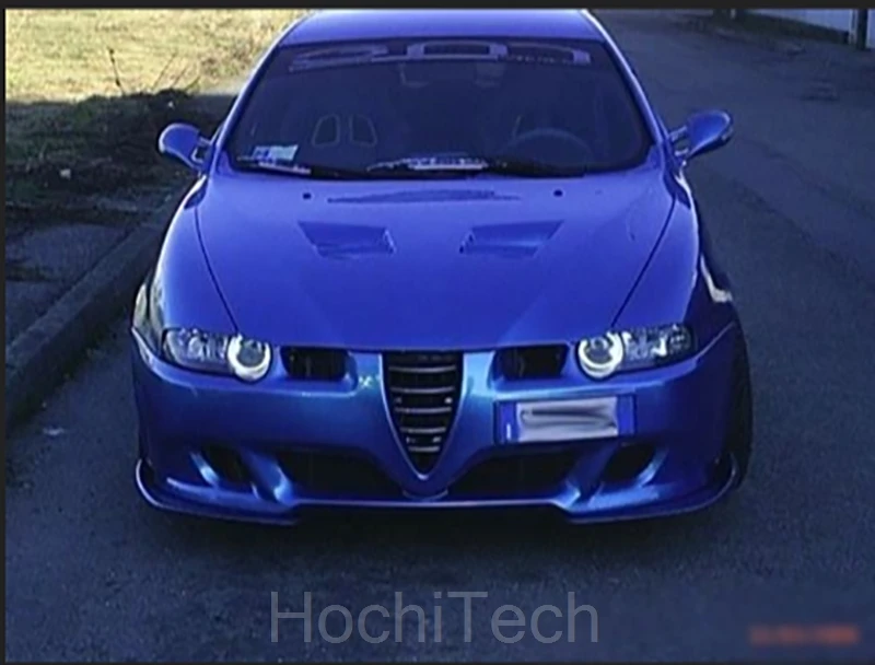 Для Alfa Romeo 147 00-04 галогенные фары ультра яркий SMD белый светодиодный ангельские глазки 2600LM 12 В halo Кольцо Комплект дневного света