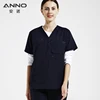 ANNO Multiple Pockets Scrubs Set Work Wear Hospital Classic Form Foctor Woman Man Nursing Uniform Dental Clothing ► Photo 3/6