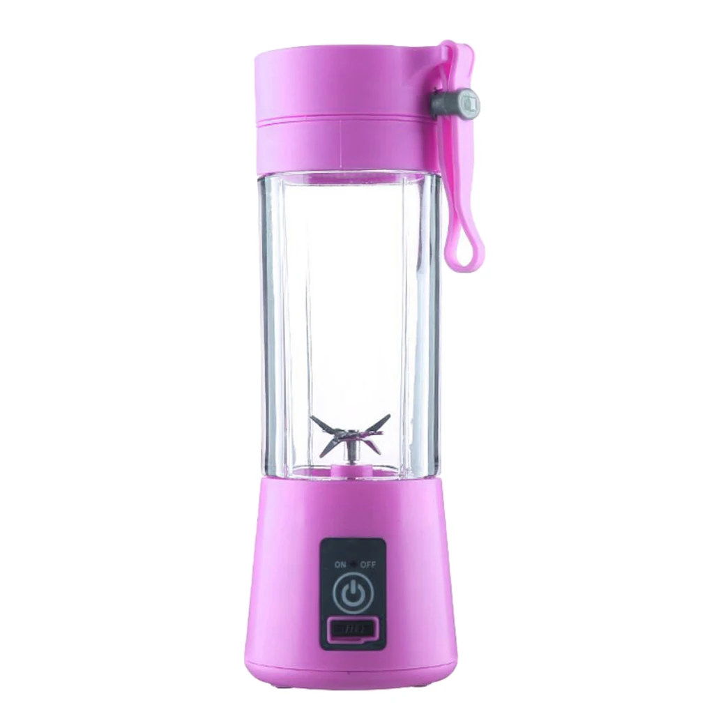 Mini 380ml Rechargeable USB Electric Safety Juicer Cup Water Bottle Washable Mini 380ml Rechargeable USB Electric Safety Juicer Cup Water Bottle Washable
