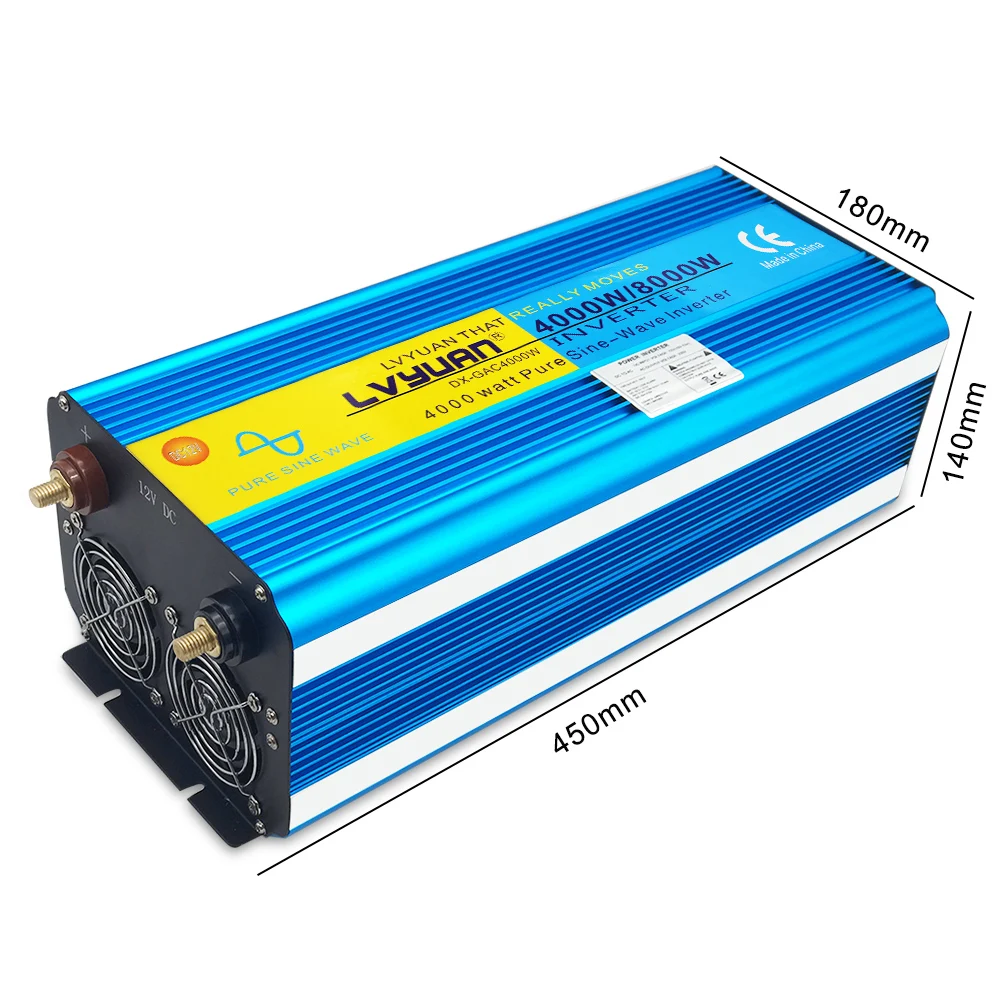 Pure Sine Wave Inverter DC to AC Voltage Converter 5000W/6000W/8000W