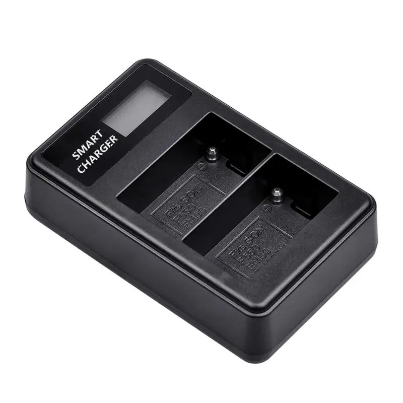 Горячая 3C-For Np-Fm500H Bc-Vm50 Np-Fm50 Np-Fm55H Np-F550 Usb ЖК Дисплей двойной Порты и разъёмы Батарея Зарядное устройство для so-ny Ccd-Tr87 Ccd-Trv98 Mvc