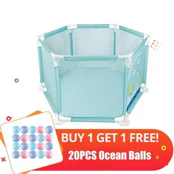 

Baby Playpen for Children Light Strong Consise Style Baby Playground Kids Ball Baby Playpen for Baby Fence Children Ball Pool