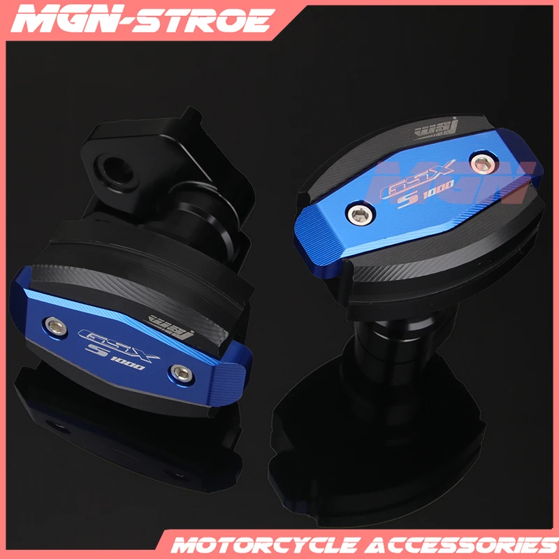 CNC Crash Pad рамка ползунок защита для GSXS1000 GSXS GSX-S 1000 GSX-S1000 15 16