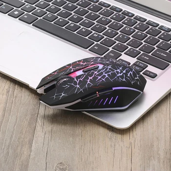 

2.4G Professional gamer Gaming Mouse DPI Adjustable Wired Optical LED Computer Mice USB Cable Ergonomic Mouse for laptop PC