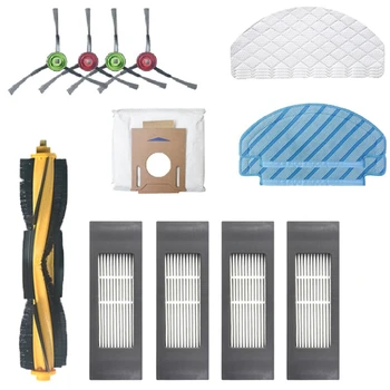 

Hot TOD-for ECOVACS OZMO T8 T8 AIVI ing Robot Vacuum Cleaner Main Brush Side Brush Disposable Cleaning Cloth Dust Bag