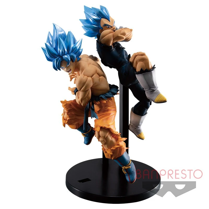Оригинальная фигурка Dragon Ball Сон Гоку Вегета тег бойцов BPT 17 см качественная фигурка коллекция игрушек на Рождество G037