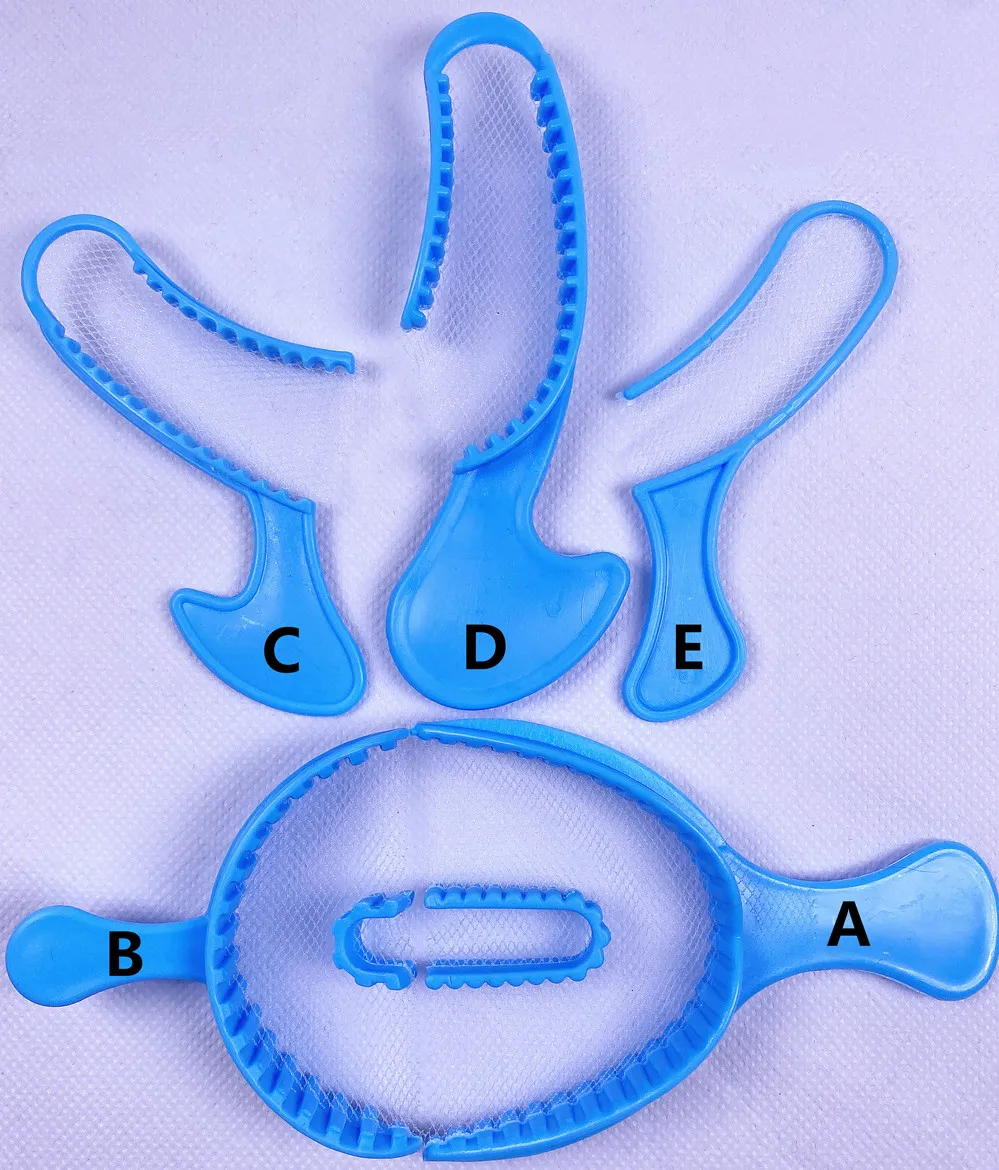 100pcsDentalImpressionTraysTripleBiteRegistrationDentureTray