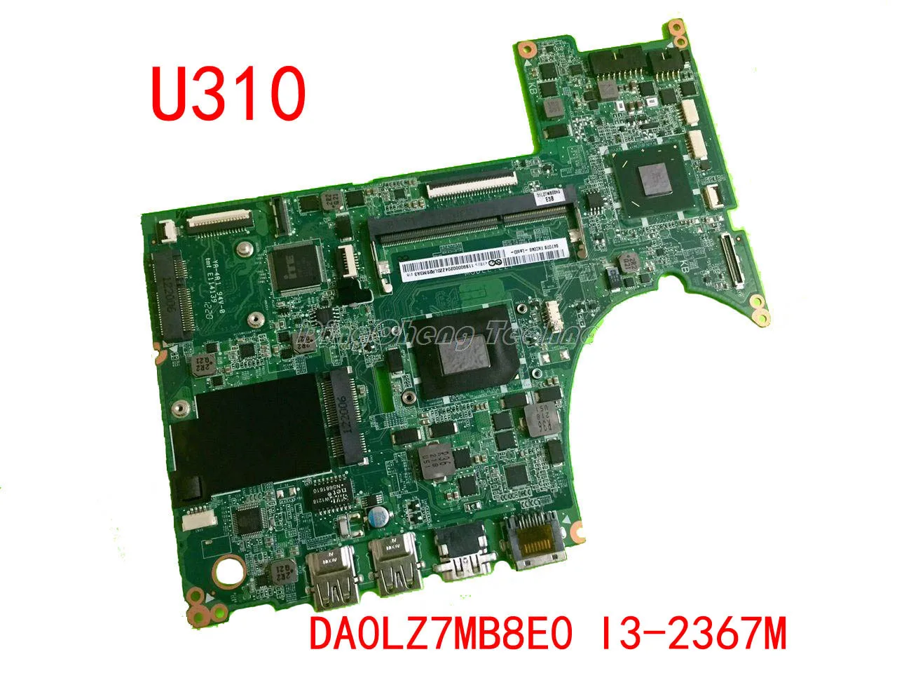 HOLYTIME ноутбук материнская плата для Lenovo U310 DA0LZ7MB8E0 I3 2367M Встроенная видеокарта 100%