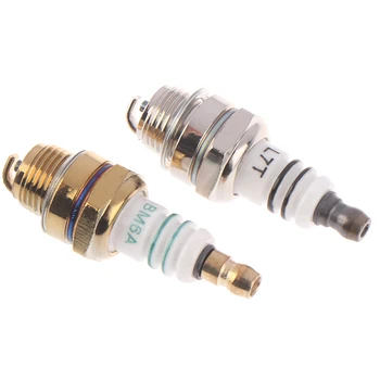 

BM6A Spark Plug Glow Plug Standard Spark Plug BM6A, Small Engine Replacemnet for 2-stroke Chainsaw Lawn Mower Strimmer