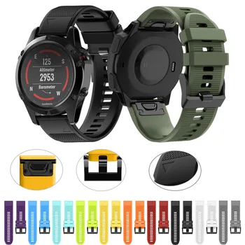

26 22 20mm Watchband for Garmin Fenix 5X 5 5S Plus 6S 6 6X 3 HR Forerunner 935 945 Watch Strap Quick Release Easy fit Wrist Band
