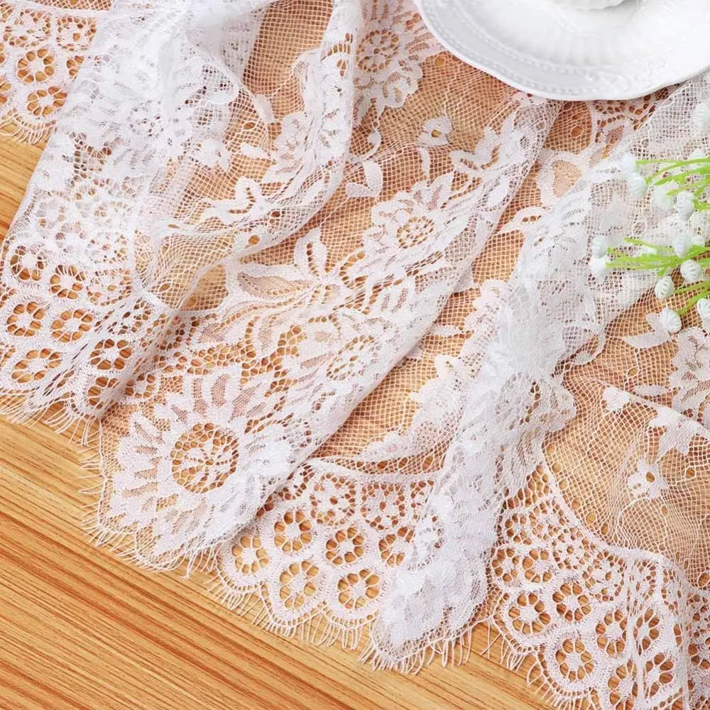 150*300cm Table Cloth Lace Decorative Hotel Wedding Party Dining Decorative Fabric Home Decor Lace Tablecloth table cloth