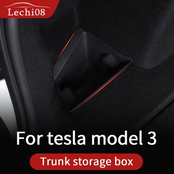 

Trunk storage box for Tesla model 3 accessories/car accessories model 3 tesla three tesla model 3 carbon/accessoires
