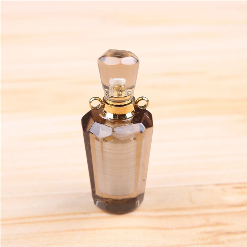 Mini Perfume Bottle  Citrine 3ML Portable Travel Cosmetic Container Perfume Bottle Cosmetic Container