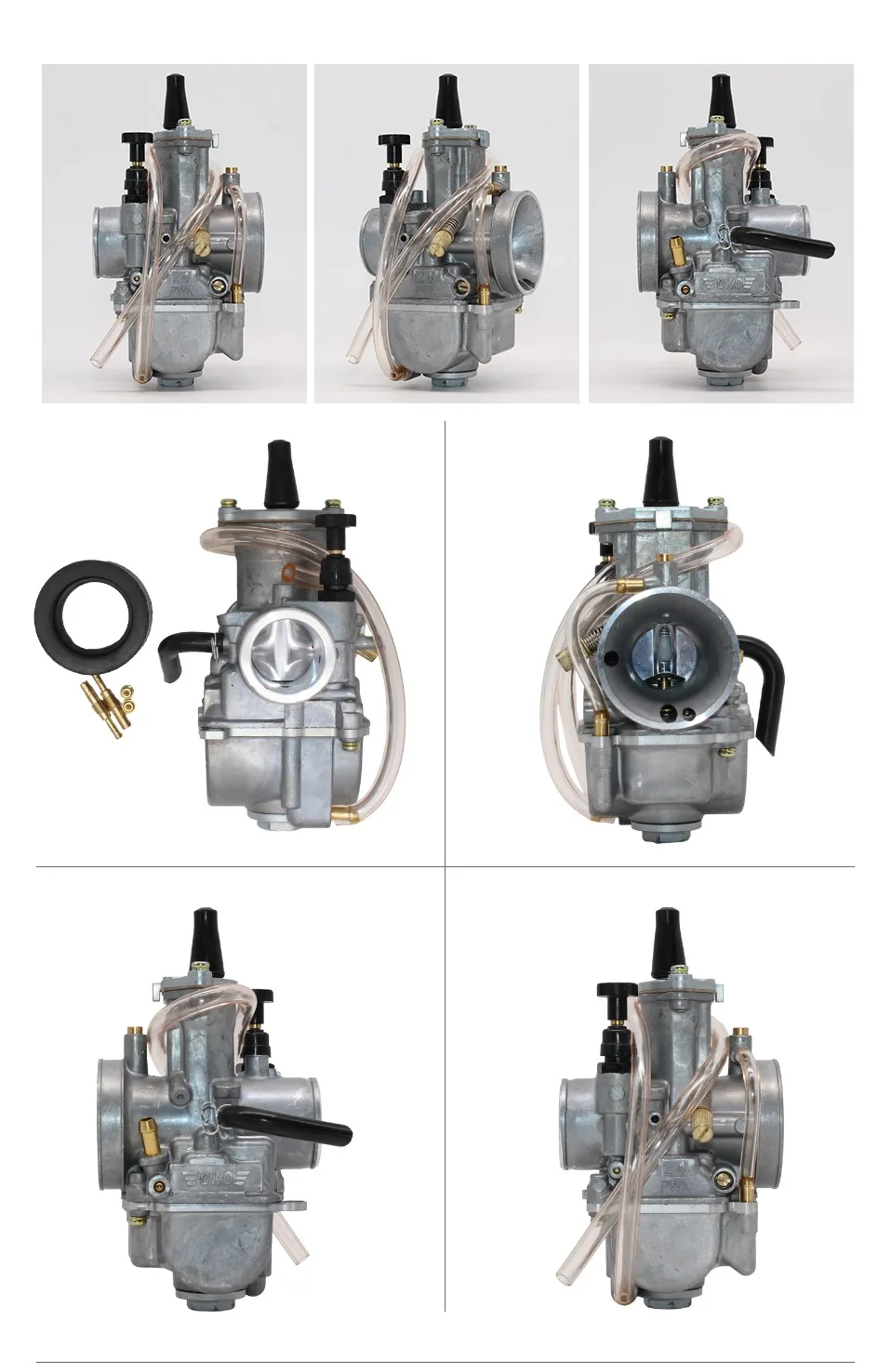 OKO PWK 21 24 26 28 30 32 34 мм Carb. Гоночный карбюратор мотоциклетная фара для yamaha scooter JOG 3KJ DIO KR150 RTL250 CR80 CR85R CR125 NSR50 NSR80 DT100 125 175