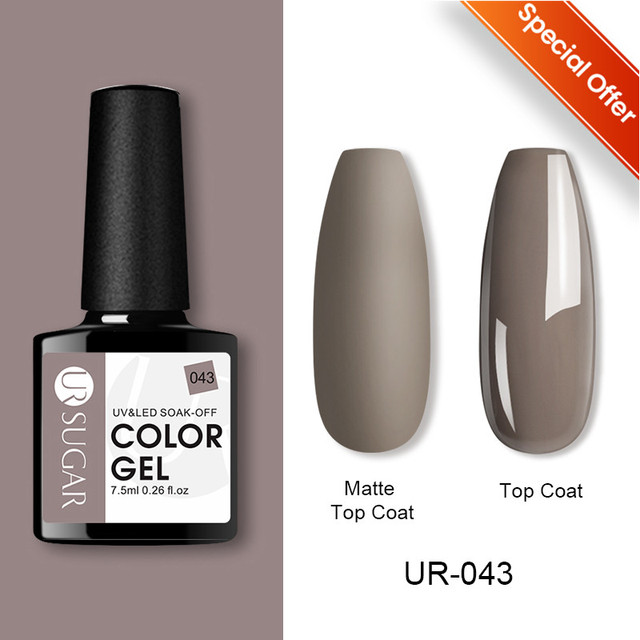 SUGAR Luminous Gel Top Coat Semi Permanent Glow In Dark Fluorescent Soak Off UV LED Color Gel Nail Varnish Nails for Manicure