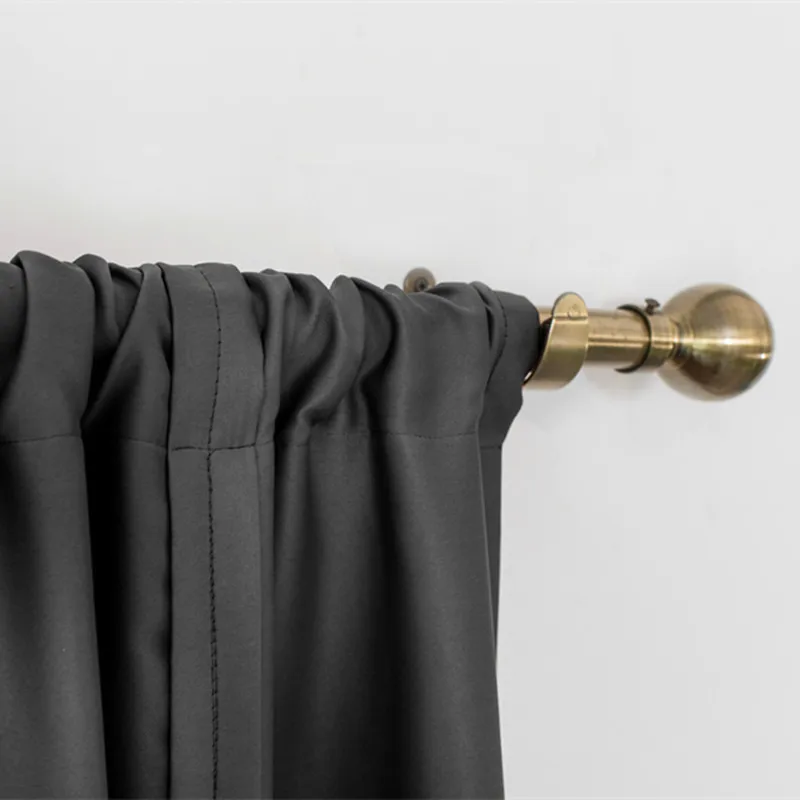 Современные Простые шторы для спальни/кухни, короткие римские плотные шторы для спальни, гостиной, серые, черные, красные шторы