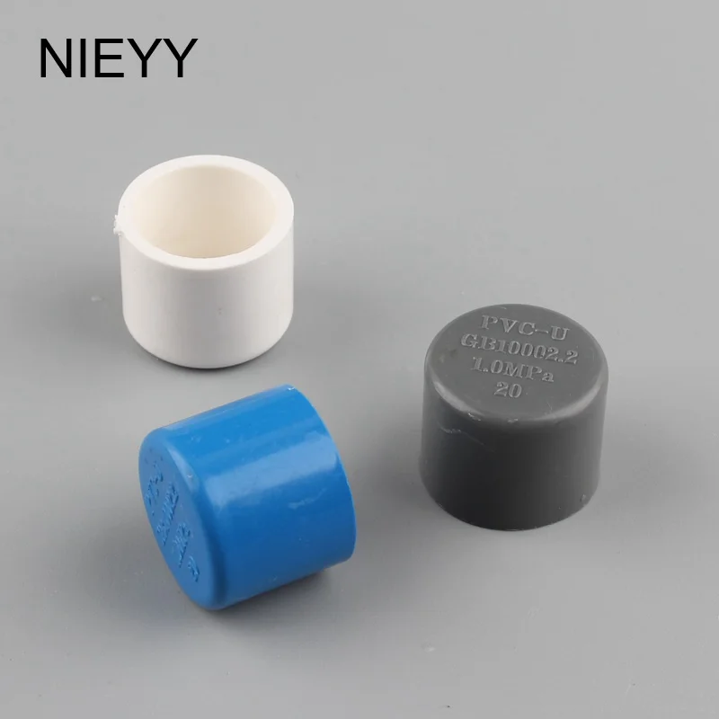 

5pcs 20mm PVC Pipe End Cap Plastic Blanking Plugs PVC Pipe Plug PVC End Cap For Garden Accessories Gardening Tools And Equipment