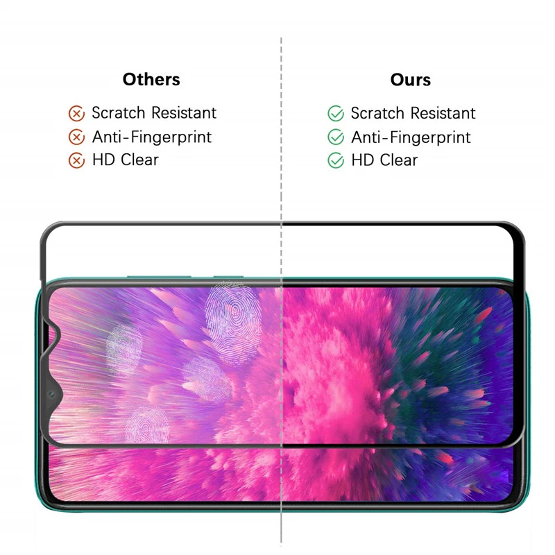 1-2 шт Защитное стекло для Redmi note 8 8T 8Pro, полностью закаленное стекло, Защитная пленка для экрана для Xiaomi 9T 9T Pro 9Pro