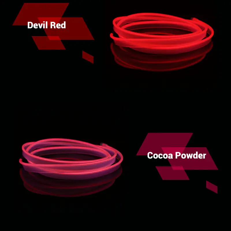 1M/2M/3M/5M Car Styling Lights Flexible Neon Light Tube El Wire 12V Inverter Rope Emitting Line Lamp Led Automotive Accessorie