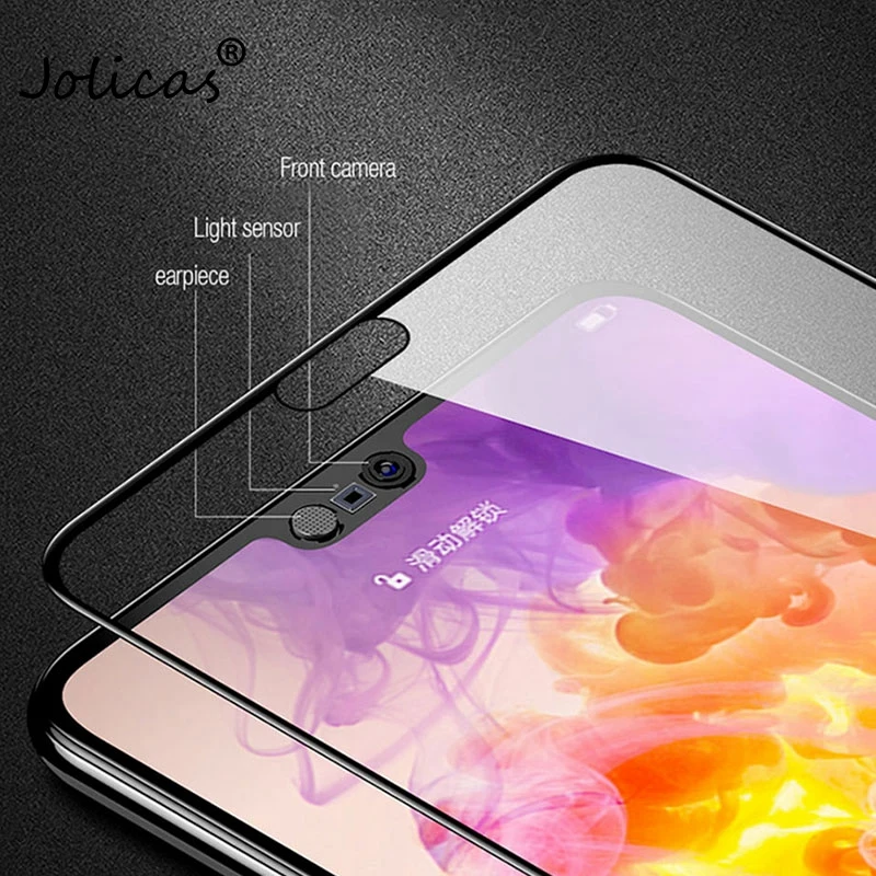 9H полное покрытие закаленное стекло для Huawei P20 Защита экрана Pro HD защитная пленка