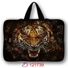 Новинка, сумка для ноутбука 1" с изображением головы тигра, чехол с ручкой для ноутбука 15" 15," 15,5" 15,6"