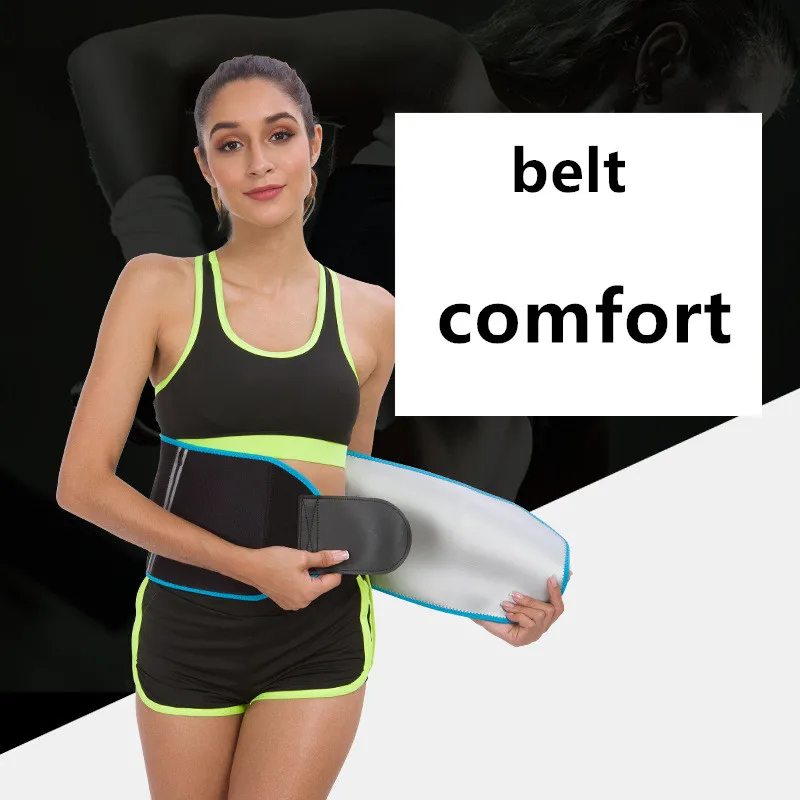 

Adjustable Waist Trimmer Belt Sweat Wrap Stomach Weight Loss Fat Slimming Exercise Belly Body Beauty Sweat Belt Waist Support
