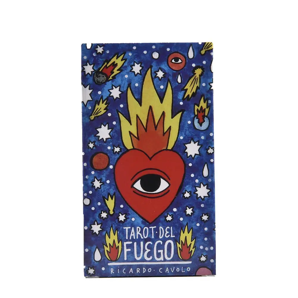 Новые 78 шт Таро Del Fuego карты Таро английская колода настольные карты смешные Семейные настольные игры игральные карты, игра Вечерние игры