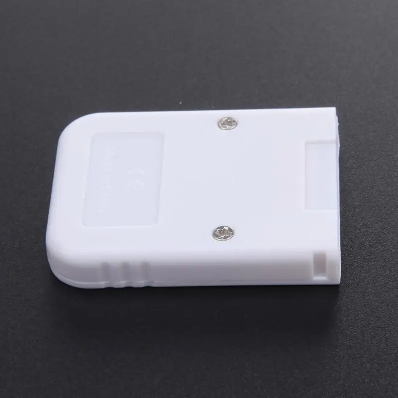 Белая карта памяти 16 Мб, совместимая с консолью wii и Gamecube