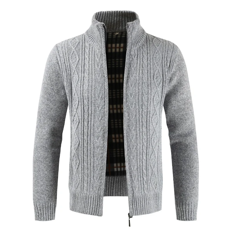 2020 Autumn Cardigan Men Sweaters Thick Warm Knitted Sweater Mens Jackets Coats Male Clothing Casual Knitwear 2020 Autumn Cardigan Men Sweaters Thick Warm Knitted Sweater Mens Jackets Coats Male Clothing Casual Knitwear