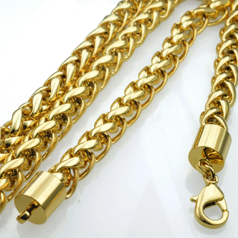 Мужские трендовые цепочки N49|chain necklace|gold plated18k gold |