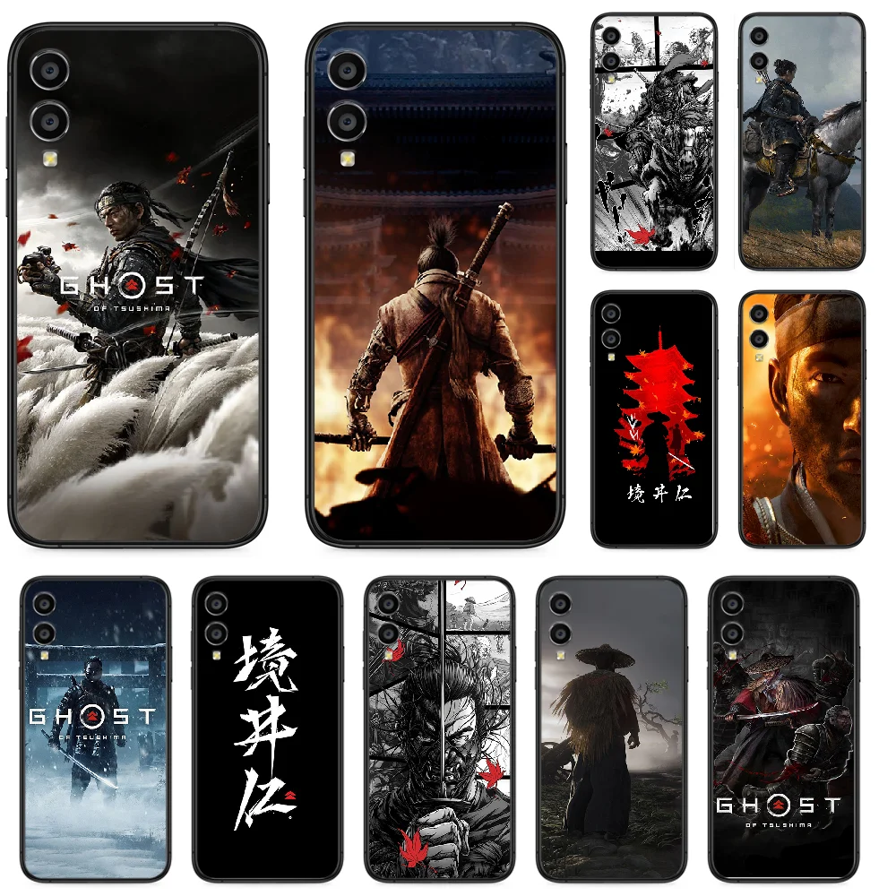 Чехол для телефона Ghost of Tsushima Huawei Honor 10 10i 20 6A 7A 7C 8 8A 8X 9 9X Play View Lite Pro черный чехол
