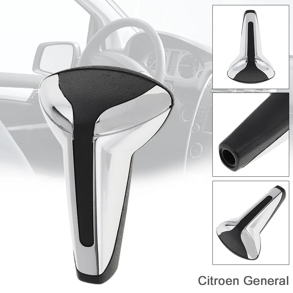 ABS хромированный серебристый автомобильный рычаг переключения передач для Peugeot