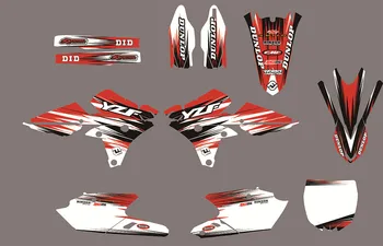 

Free customization Motocross full set of stickers GRAPHICS FOR YAMAHA YZ450F YZ250F 2014 2015 2016 2017 FOR YAMAHA 250YZF 450YZF