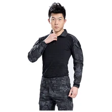 Тактические боевые брюки рубашка армии США военный Пейнтбол BDU Gen3 Униформа быстрого штурмового рукава Slim Fit длинный рукав Топ форма