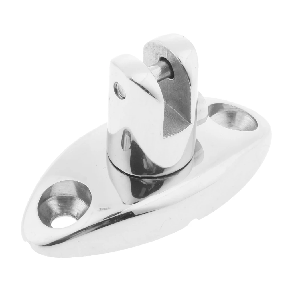 Boat Deck Hinge Bimini Top 360 Deg. Rotate Quick Release 316 Stainless Steel