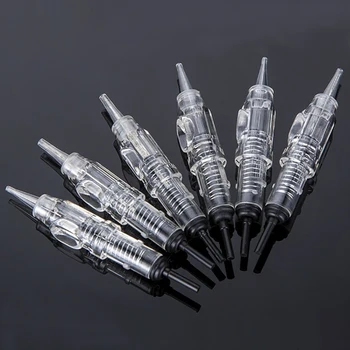 

Universal 1RL 3RL 5RL 5F 7F Easy Click Needles For Hawk Machine Kit Durable, 50pcs Permanent Makeup Cartridge Needles