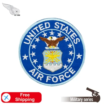 

US Air Embroidery Iron on Patches for Clothing DIY Military Applique on Jacket Vest Force Customized Morale Accessories Stickers