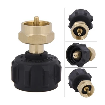 

Propane Refill Joint East Camping Stove Propane Refill Adapter Gas Adapter Joint LPG Flat Cylinder Coupler Bottle Adapter BBQ