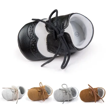 

Baby shoes multi-color small leather shoes non-slip soft bottom toddler shoes baby cloth shoes 0-1 year old spring and autumn