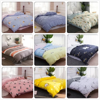 

High Quality Soft Cotton 1pcs Duvet Cover Bedding Bag Kids Child Single Twin Queen King Double Size Quilt Comforter Case 200x230