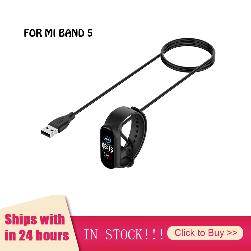 

1PC USB Date Cable Charger For Xiaomi Mi Band 5 Magnetic Charging Cable For Mi Smart Band 5 Fast Charing Cable For Mi Bracelet 5