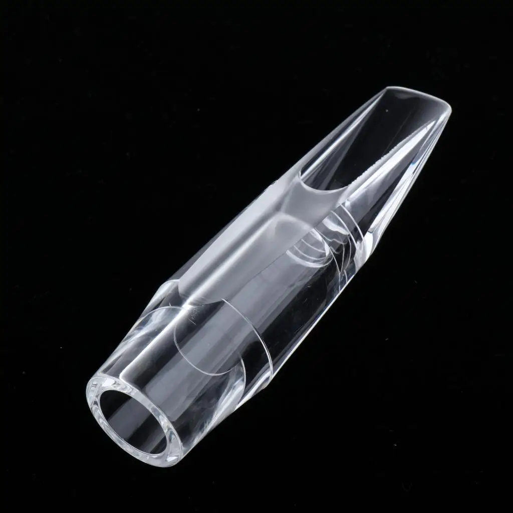 Plastic Tenor Saxophone Mouthpiece Transparent Replacement Mouthpiece Kit