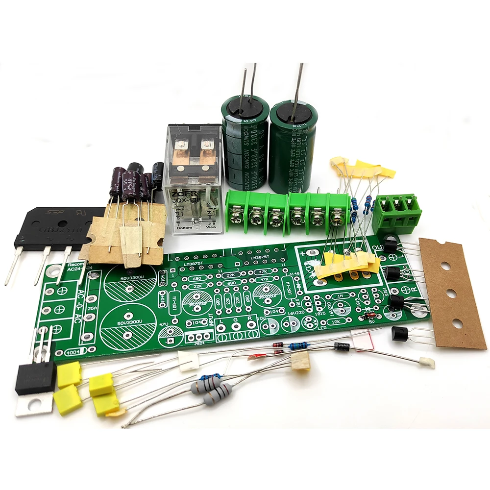 Kits de Amplificador de Potência Ganclone Lm3875 Amplificador de Potência 50w 8r Canal Duplo com Proteção de Energia Não Inclui Lm3875tf ic - Image 6