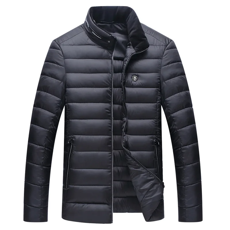Winter New Style Cotton-padded Clothes Young MEN'S Coat Stand Collar Short Korean-style Slim Fit Men down Jacket Cotton-pad