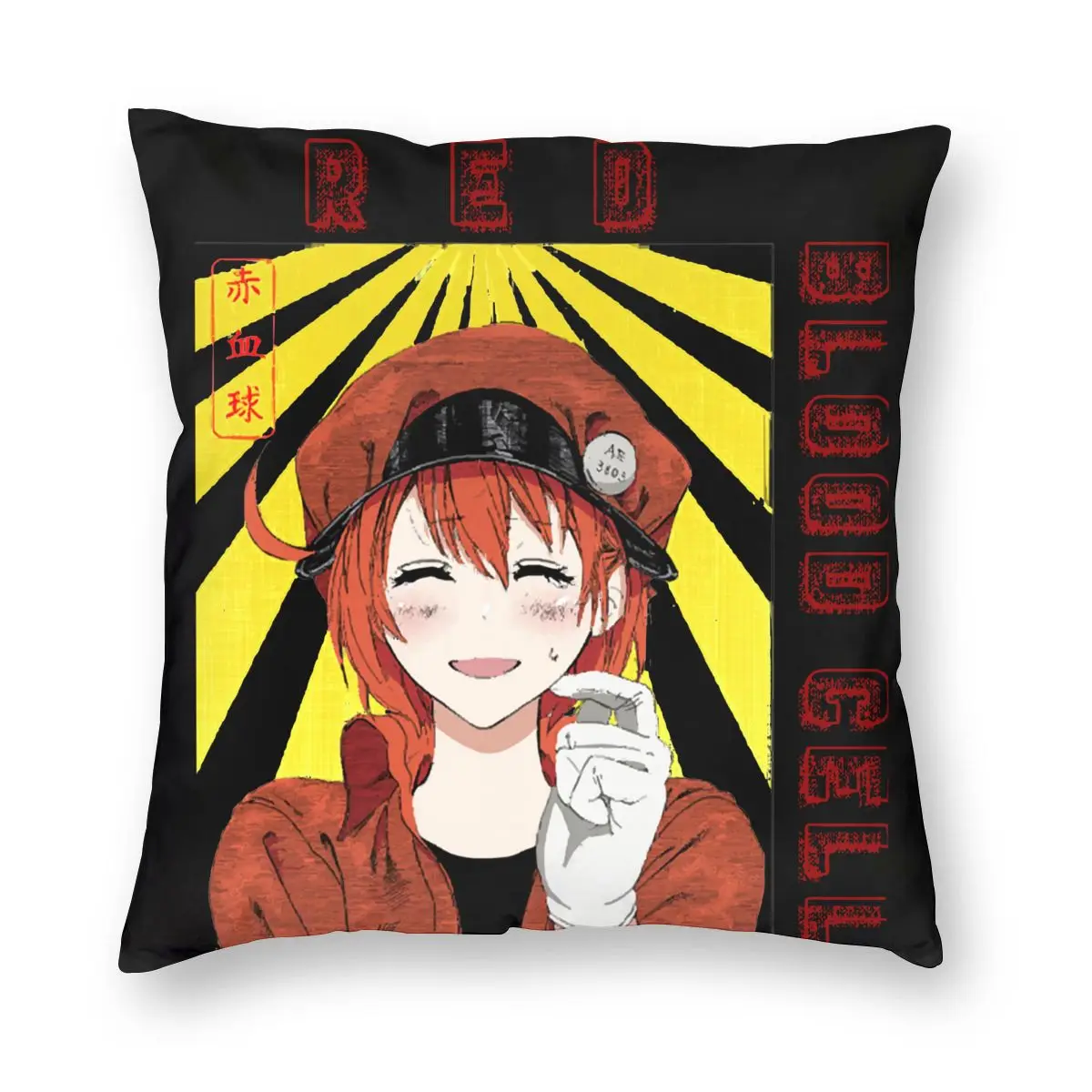 Наволочки для подушек Hataraku Saibou Manga 45*45 см | Дом и сад